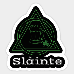 Slainte Sticker